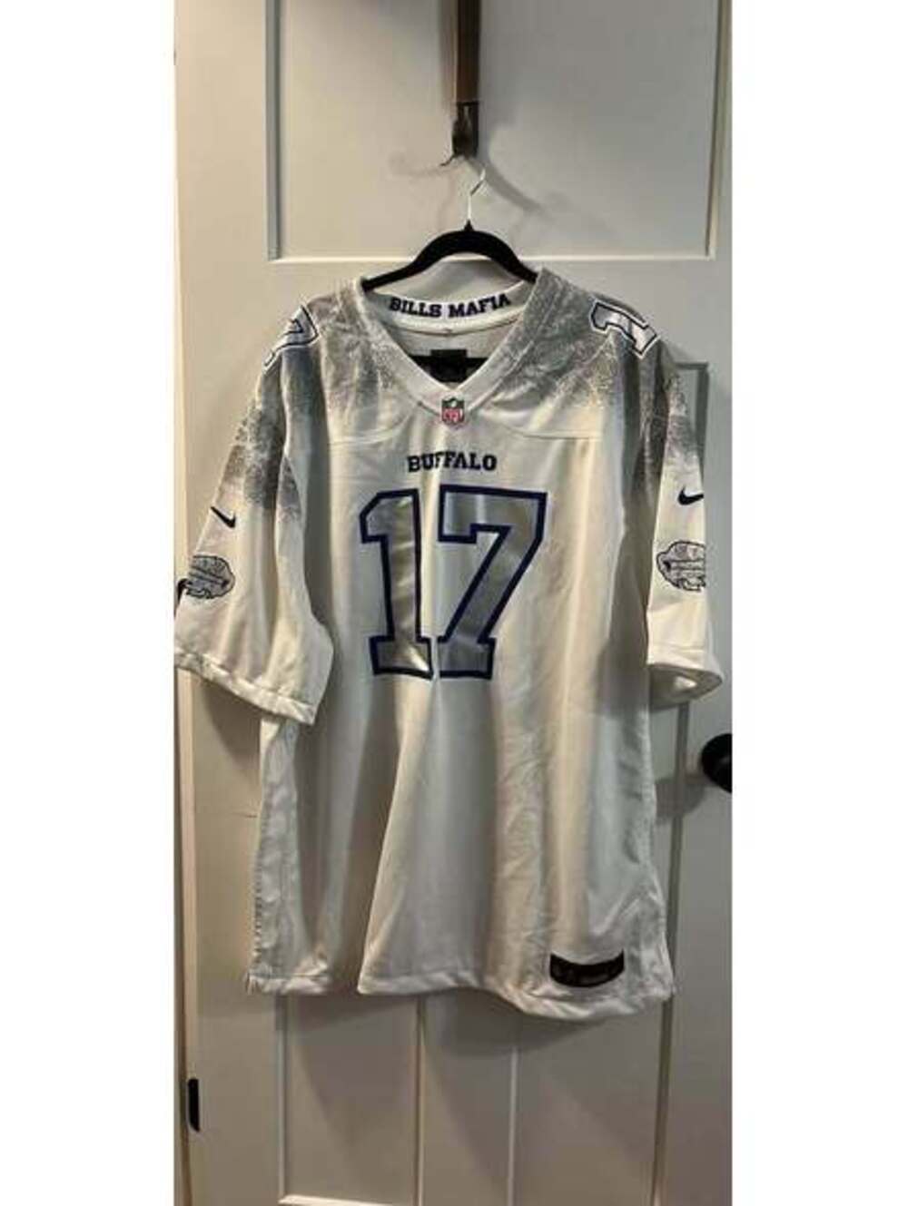 NFL Buffalo Bills “Cold Front” white jersey men’s 3XL